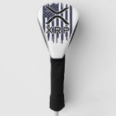 XRP Cryptocurrency Verenigde Staten Amerikaans Golfheadcover (Voorkant)