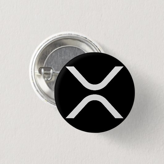 XRP-cryptovaluta Ronde Button 3,2 Cm (Voorkant /achterkant)