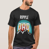 Xrp Dad Crypto voor vaderdag T-shirt (Voorkant)