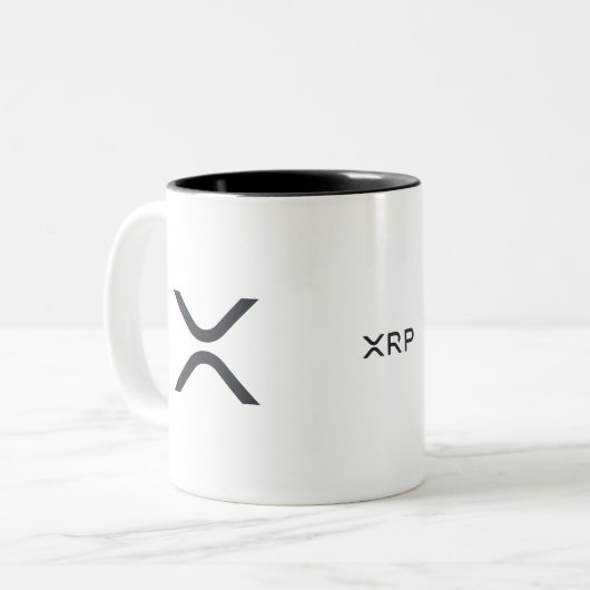 XRP dual-tone mok (Voorkant links)