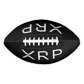 XRP Full Logo Black Football (Voorkant)