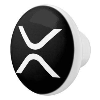 XRP Logo keramische knop