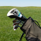 XRP NAAR DE MAAN - XRP cryptocurrency Golfheadcover (Insitu)
