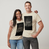xrp, ondulation, T-shirt de logo de ciel de sable (Unisexe)