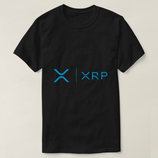 XRP RIPPELE NIEUWE BLAUWE ZIJDE VAN ZIJDE Premium  T-shirt (Design voorkant)