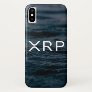 XRP Ripple water witte aanpasbare telefoongeval iPhone X Hoesje