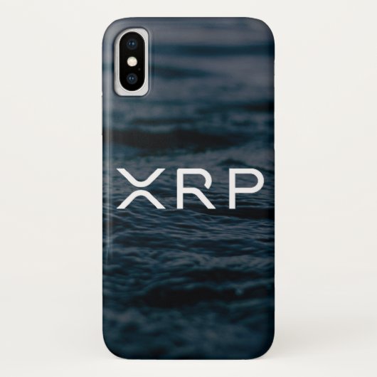 XRP Ripple water witte aanpasbare telefoongeval Case-Mate iPhone Case (Achterkant)