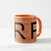 xrp, tasse orange de tasse d'ondulation (Devant droit)