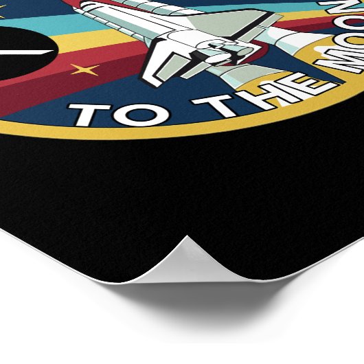 XRP-TO THE MOON POSTER (Hoek)