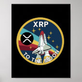 XRP-TO THE MOON POSTER (Voorkant)