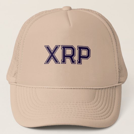 XRP Trucker Hat Trucker Pet (Voorkant)