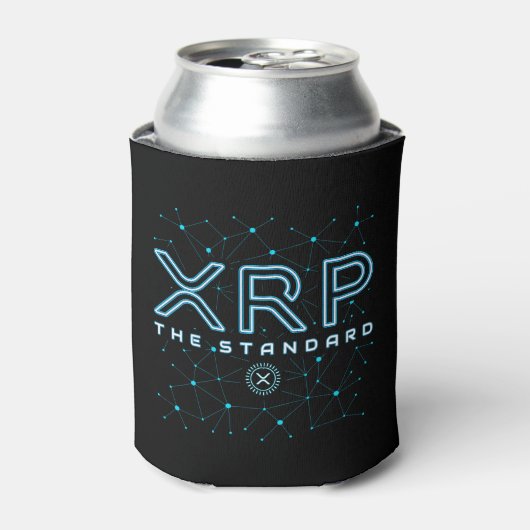 XRPL Blockchain XRP Cryptocurrency Crypto Stars Blikjeskoeler (Blikje Voorkant)