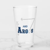 Xs en Argos Beer Glass Glas (Voorkant)