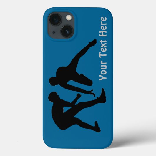 XTreme-harde iPhone-draagtassen met Jouw tekst Case-Mate iPhone Case (Achterkant)