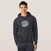 Xtreme Ironing Basic Dark Hooded Sweatshirt 3 (Voorkant volledig)