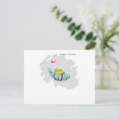 Xtreme Manatee Skydiving Briefkaart (Staand voorkant)