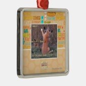 Xtreme PattyCake Challenge Metalen Ornament (Rechts)