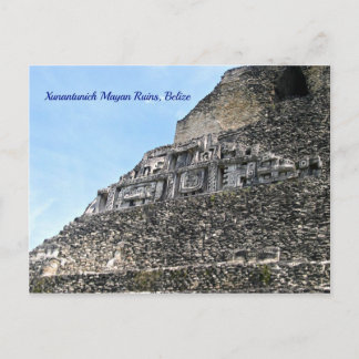 Xunantunich Mayan Ruins, Belize Briefkaart