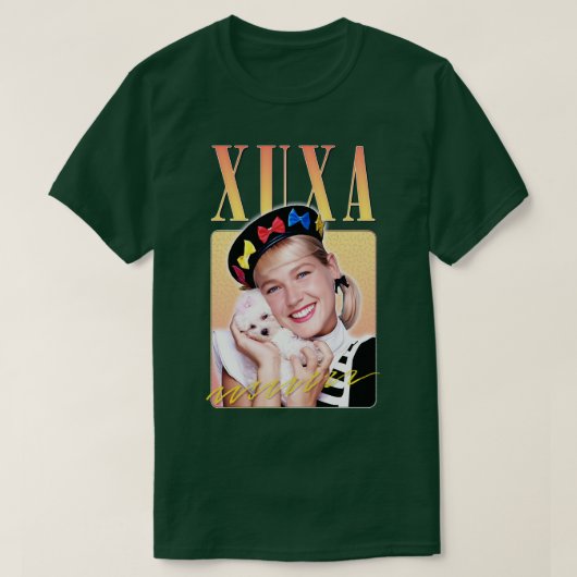 Xuxa Retro Fan Ontwerp T-shirt (Design voorkant)