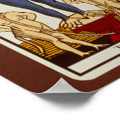 XV De duivel Poster (Hoek)