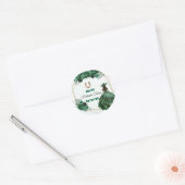 XV-stickers Ronde Sticker (Envelop)