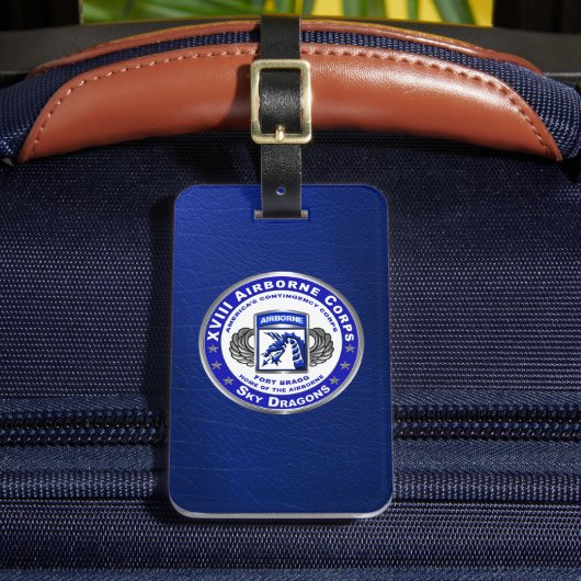 XVIII Airborne Corps Bagagelabel (Voorkant Insitu 2)
