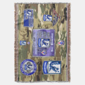 XVIII Airborne Corps Keepomwille  Deken (Voorkant Verticaal)