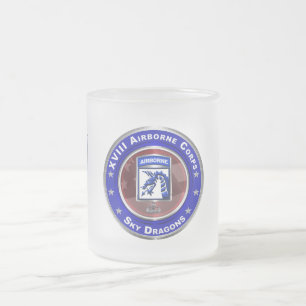 XVIII Airborne Corps Lucht Draken Matglas Koffiemok