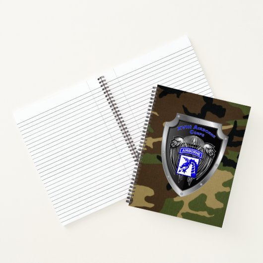 XVIII Airborne Corps Notitieboek (Binnen)