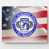 XVIII Airborne Corps "SKY DRAGONS" Fotoplaat (Voorkant)