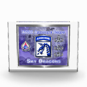 XVIII Airborne Corps Sky Dragons Maatwerk Fotoblokken