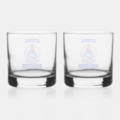 XVIII AIRBORNE CORPS WHISKY GLAS (Achterkant)
