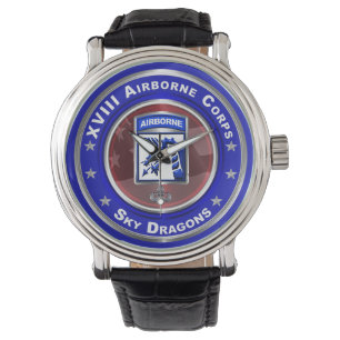 XVIII Luchtlandingskorps SKY DRAGONS Keepsake Horloge