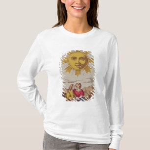 XVIIII Le Soleil, Franse tarotkaart van de zon T-shirt