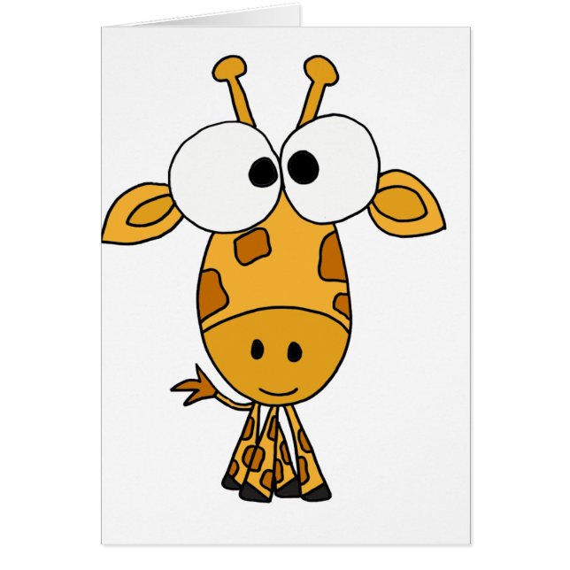XX bande dessinée drôle de girafe (Devant)