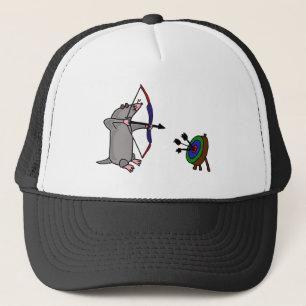 XX- Blind Mole in Archery Competition Trucker Pet