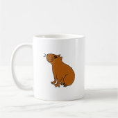 XX- Capybara Art Koffiemok (Links)