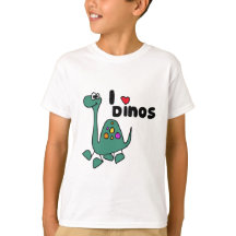 XX- Cute I Love Dinos Design