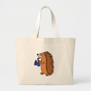 XX- Egel-spelige saxofone-Cartoon Grote Tote Bag