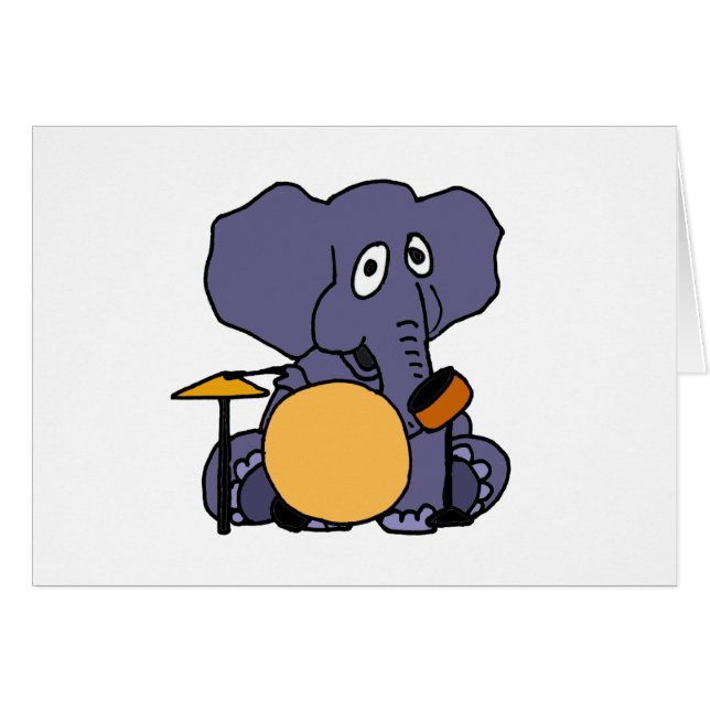 XX- Elephant-speldrums (Voorkant Horizontaal)
