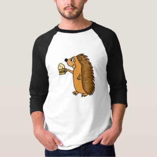 XX- Funny Hedgel Rasing a Pint T-shirt