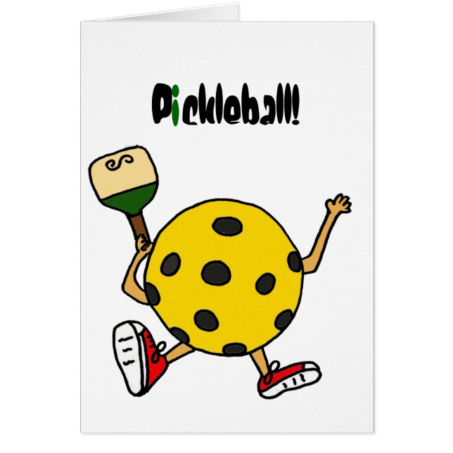 XX- Funny Pickleball Character (Voorkant)