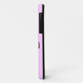 XX- Funny Pink Flamingo Cartoon Case-Mate iPhone Case (Achterkant/links)