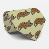 XX- Geweldige Snapping Turtle Stropdas (Opgerold)