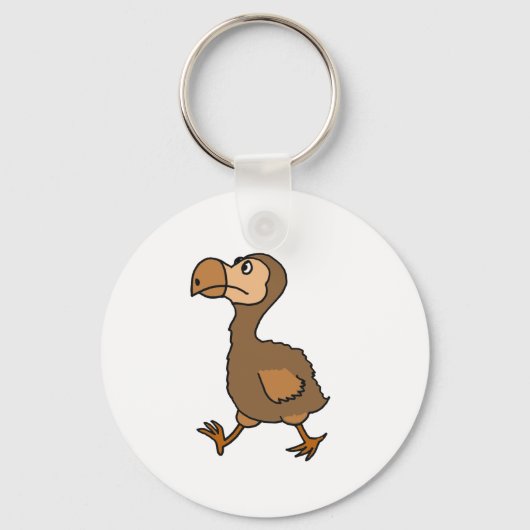 XX- Hilarious Dodo Bird Design Sleutelhanger (Voorkant)