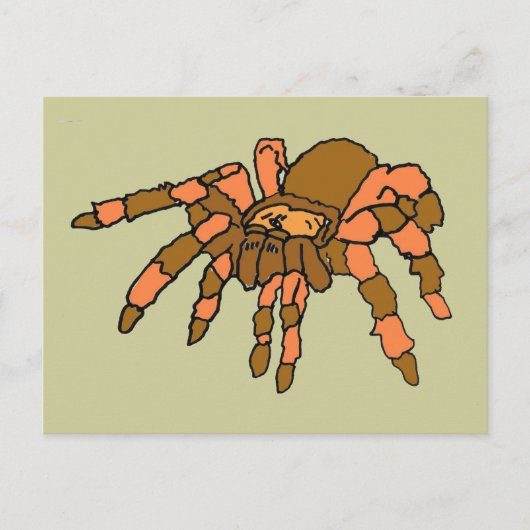 XX- Hilarious Tarantula Spider Briefkaart (Voorkant)