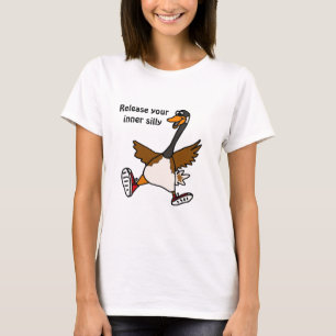 XX- Laat uw binnenkant Gekke los - Goose T-shirt