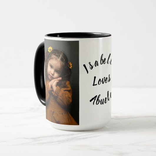 XX Loves Abuela Mug Mok (Voorkant links)