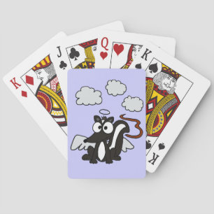 XX- Stinks to High Heaven Skunk Cartoon Pokerkaarten