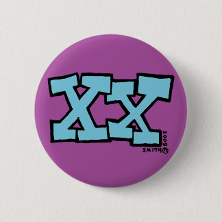 XX-toets Ronde Button 5,7 Cm
